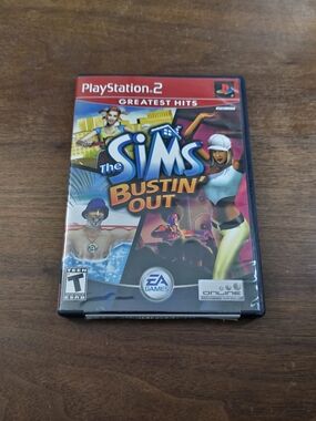 Sony PS2 The Sims: Bustin' Out Game Cib
